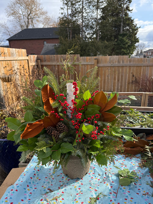 Petite Winter Planter