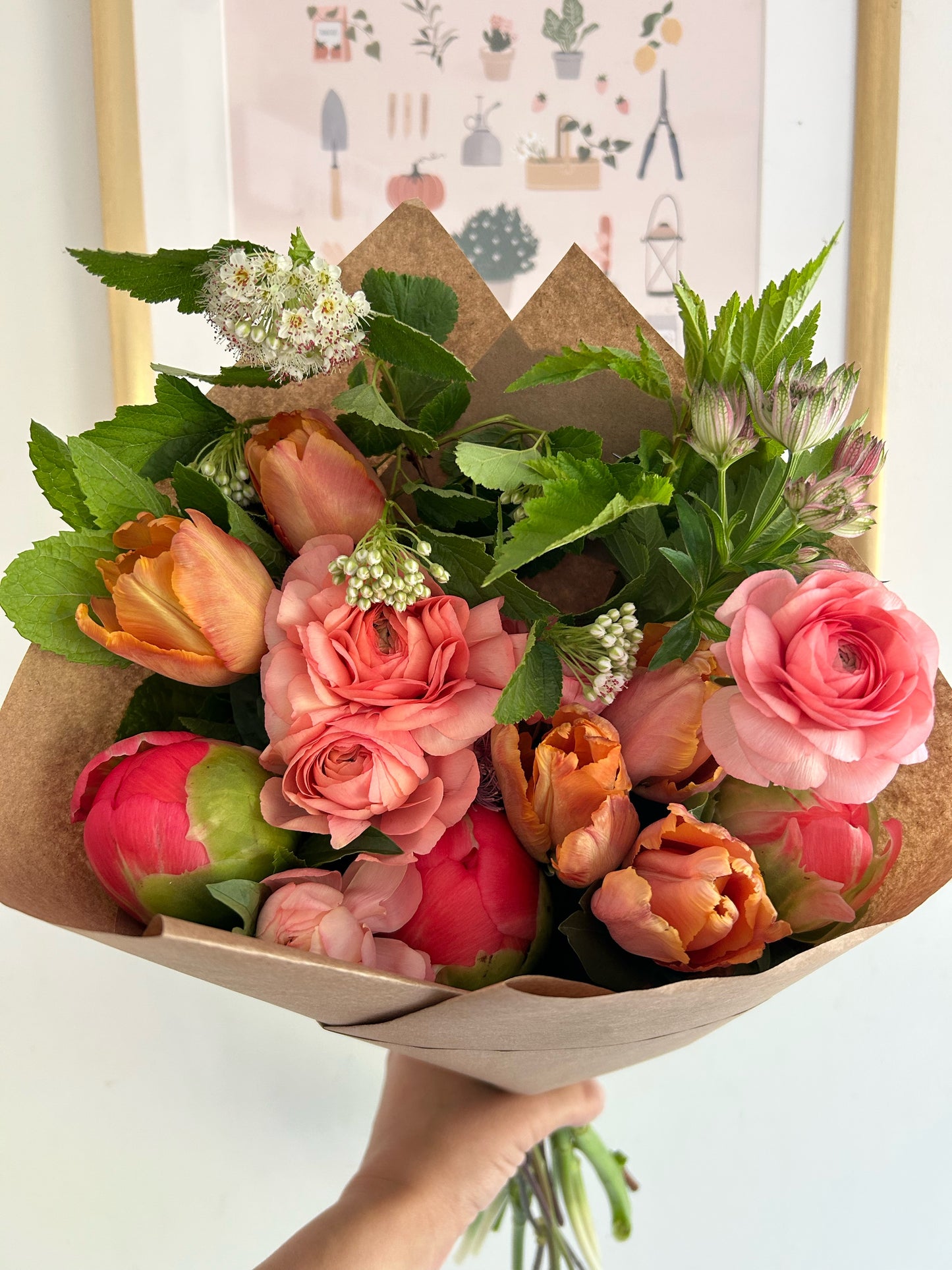 A Year of Local Blooms Monthly (6 month subscription, May-October, 6 bouquets)
