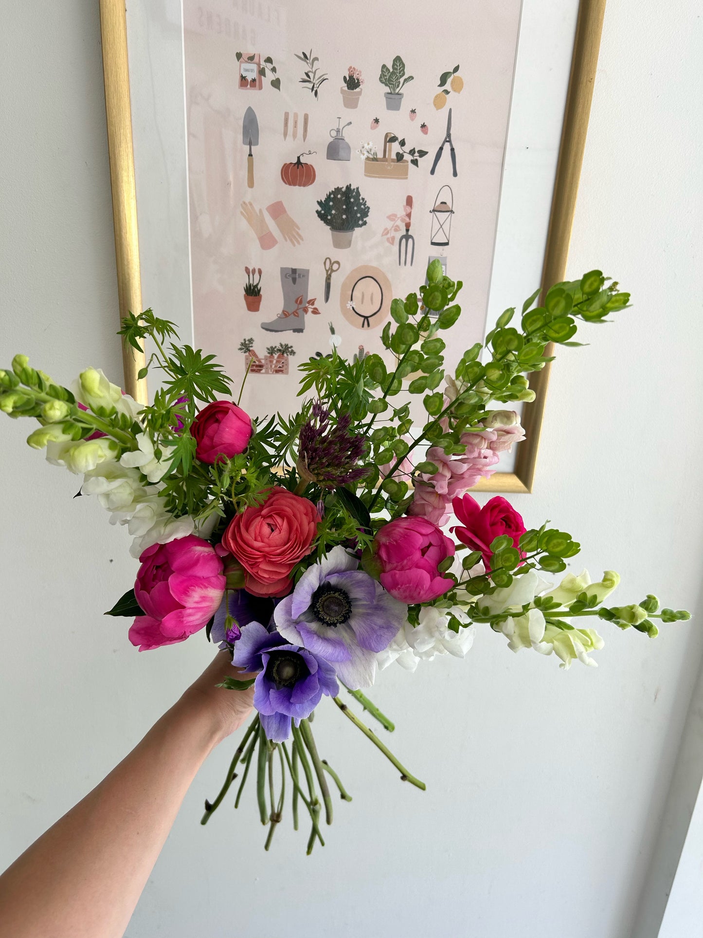 A Year of Local Blooms Monthly (6 month subscription, May-October, 6 bouquets)